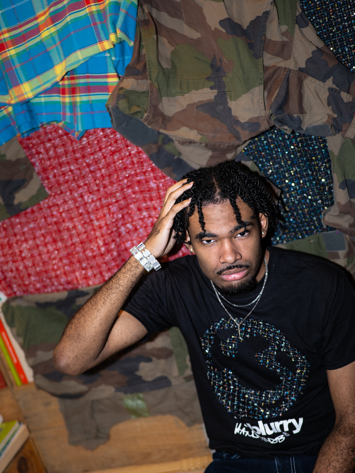 BLACK TWEED BY BLURRY TEE