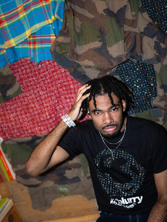 BLACK TWEED BY BLURRY TEE