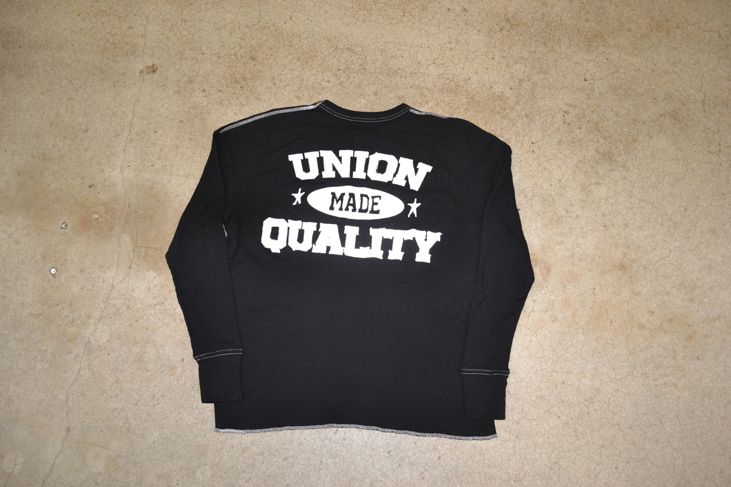 MANCHE LONGUE GAUFFRÉ