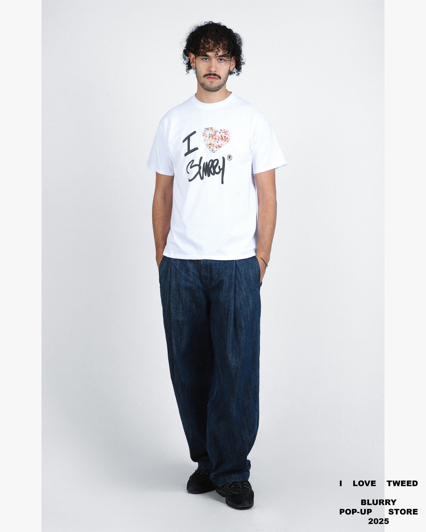 I LOVE BLURRY TEE